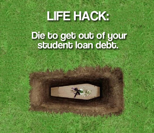 Stop Believing Hacks & Enabling Charlatans: Get BUSY! | lame hack student loans lame hack student loans