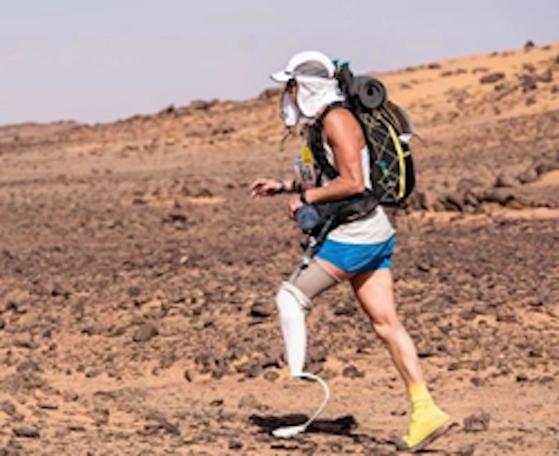 Marathon Des Sables Review: 6 Marathon/6 Days in The Sahara! | Amy Palmiero mds Amy Palmiero, first female amputee to complete the Marathon Des Sables