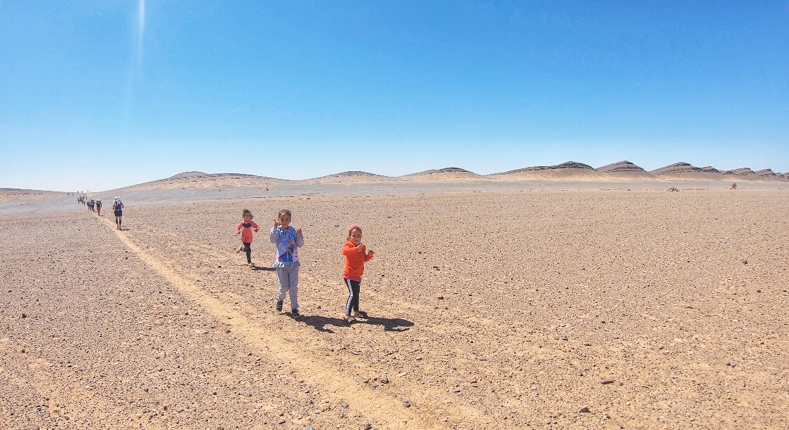 Marathon Des Sables Review: 6 Marathon/6 Days in The Sahara! | locals kids Sahara Desert marathon des Sables Children at Marathon des Sables