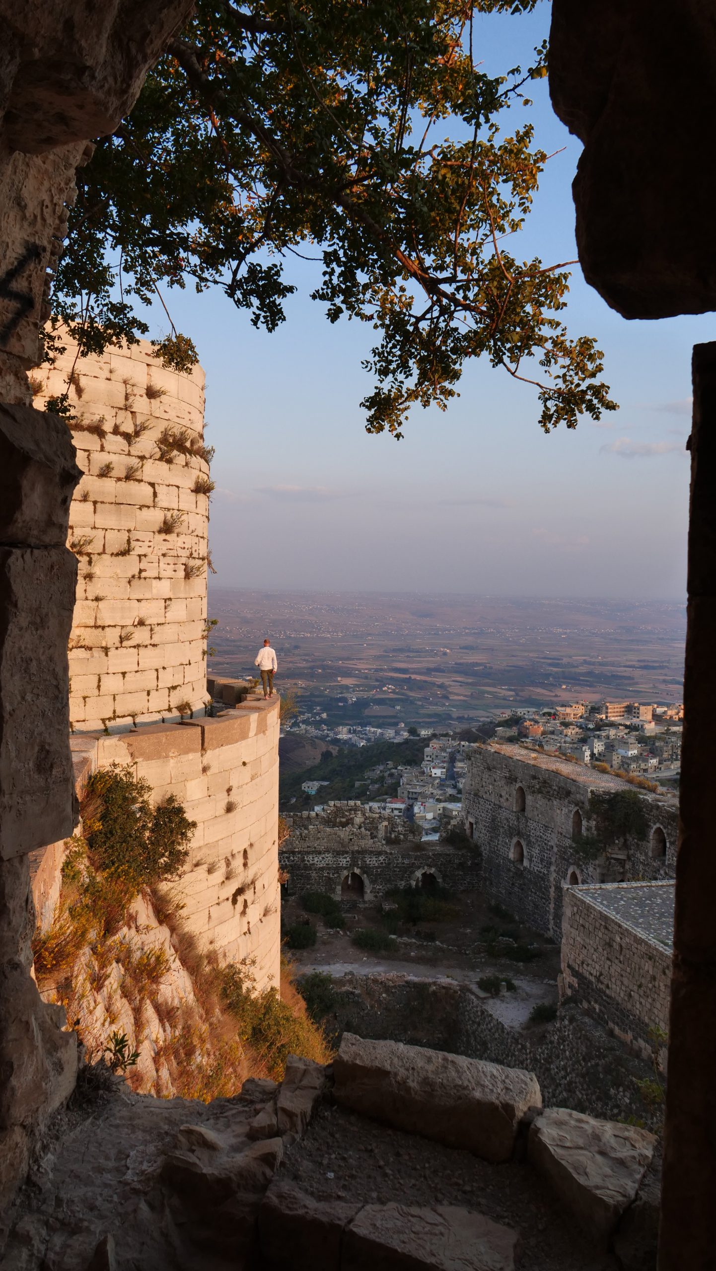 My 2019 in review: Visiting my 100th country, buying a mortgage-free apartment, 6 marathons in 6 days... | Krak des Chevaliers Syria scaled Krak des Chevaliers Syria scaled