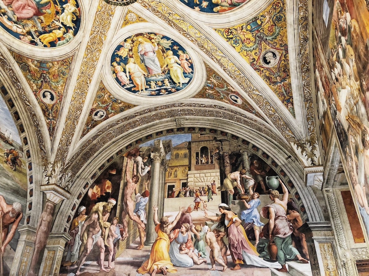 A Handy Guide To The 6 Microstates of Europe | artwork Vatican City Artwork inside the Vatican City Museum