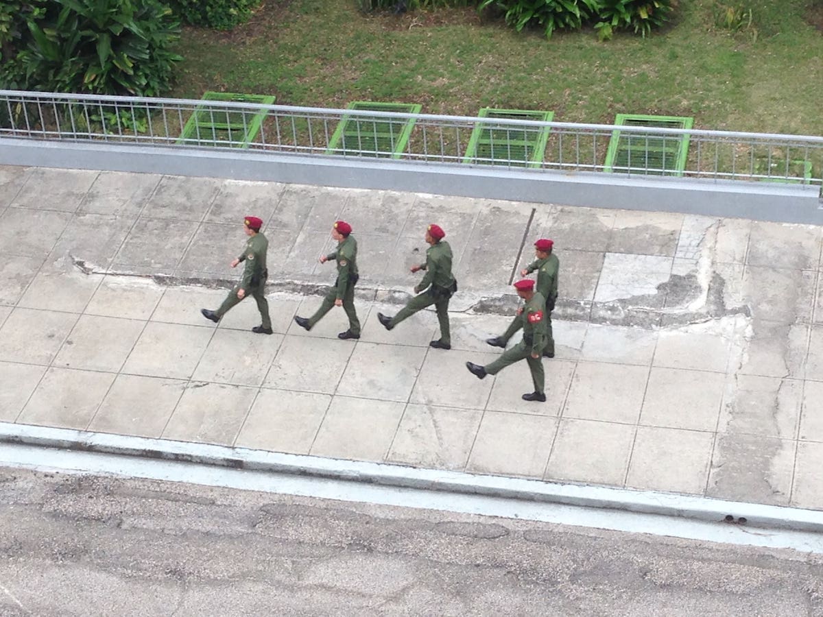 One Day in Havana Itinerary - Best Things To See & Do! | walking tour havana Change of the guard at Havana revolution museum, Cuba
