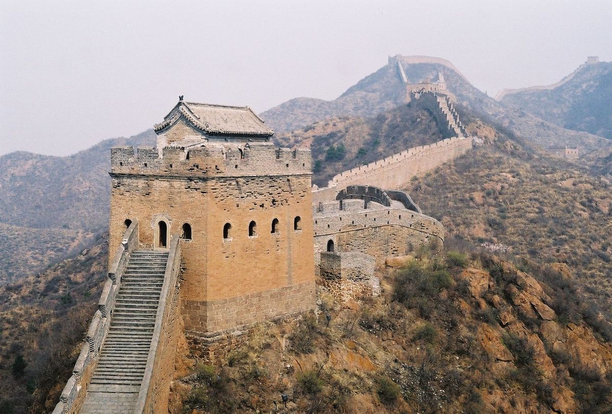 Best Place To See Great Wall of China (No Crowds, No Worries!) | jinshanling The Great Wall of China in spring.