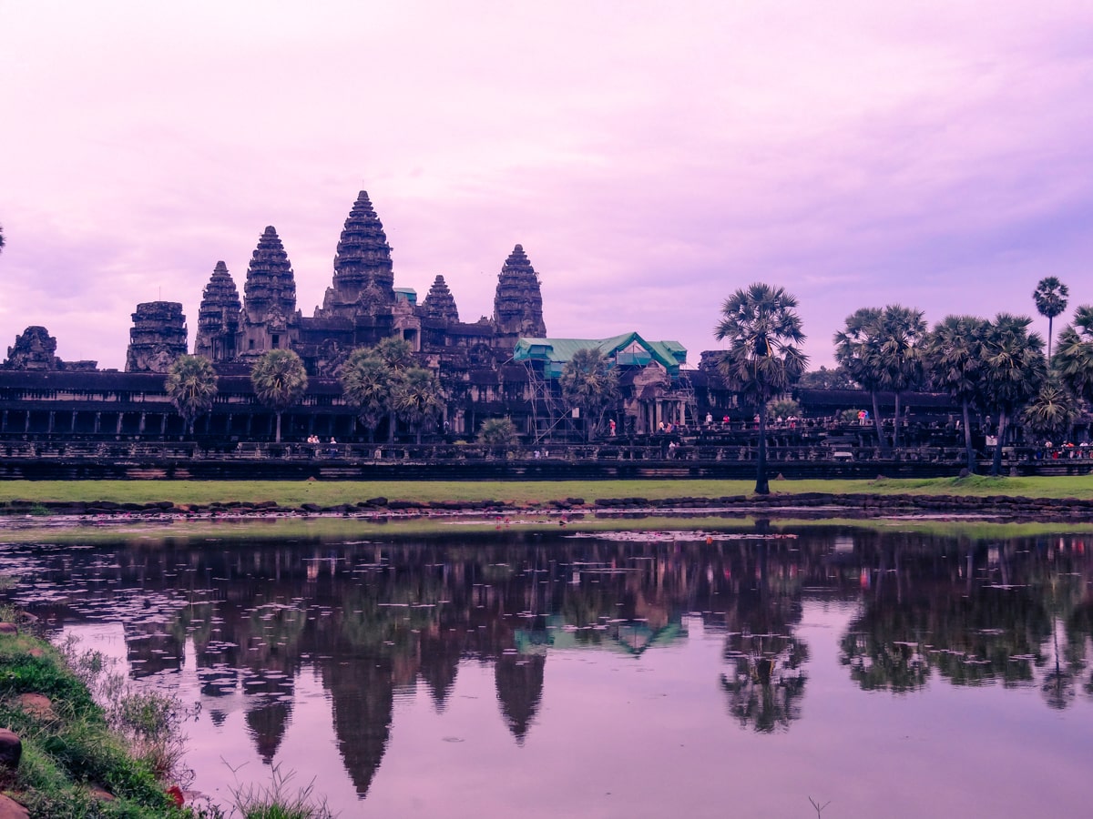 Visiting Angkor Wat: How To Avoid The Crowds | Angkor Wat Cambodia Angkor Wat at sunrise