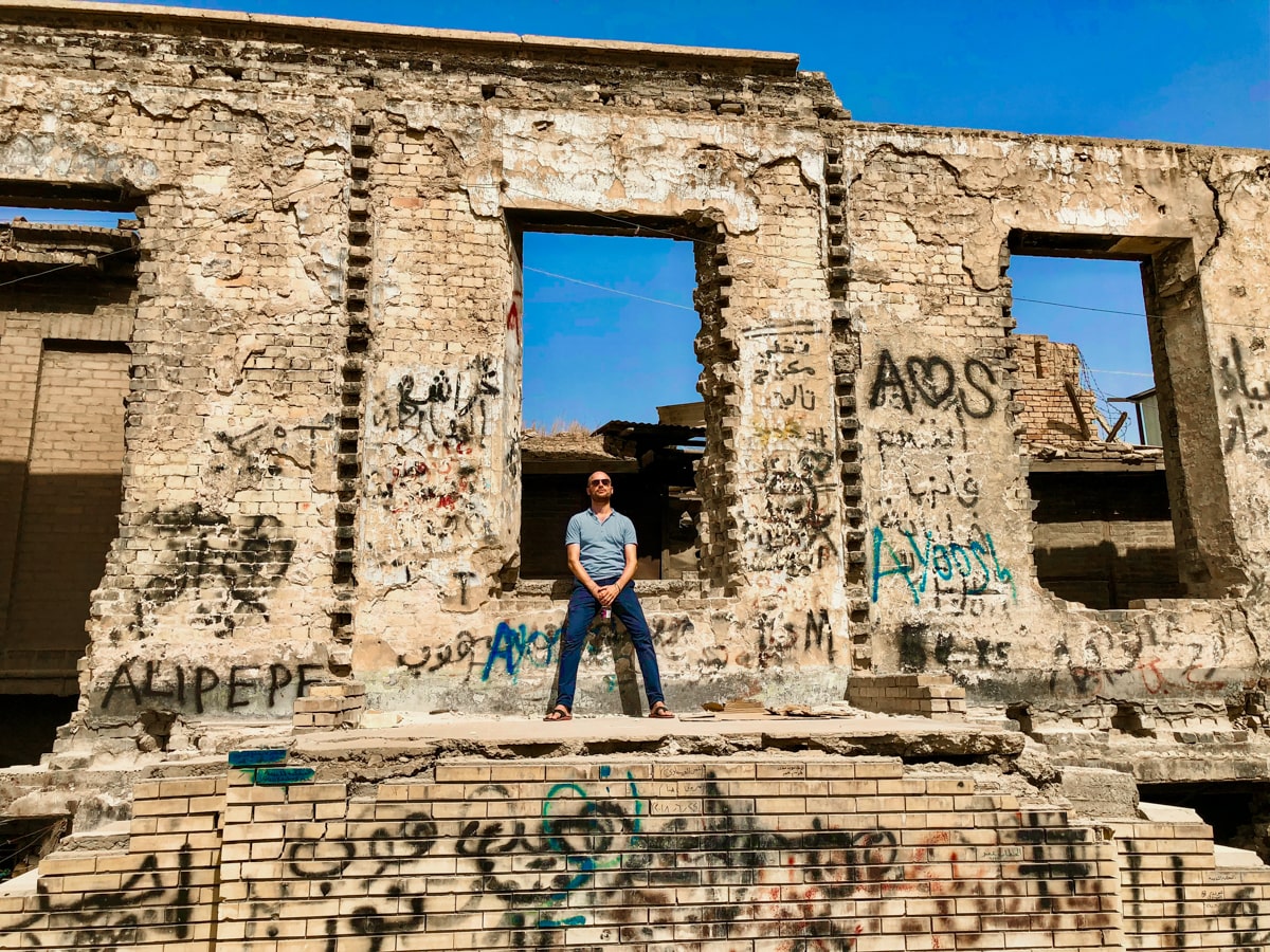 Visiting Baghdad: 4 Days in Iraq's Capital (+ Babylon Visit) | British Club ruins Baghdad Visiting Baghdad: 4 Days in Iraq’s Capital (+ Babylon Visit)