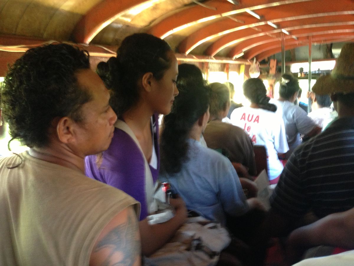 What's The Difference Between Samoa & American Samoa? | Bus Courtesy American Samoa 1 Bus courtesy in Samoa and American Samoa