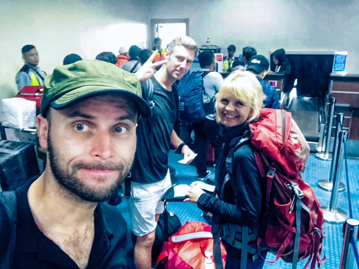 Climbing Puncak Jaya: How To Summit Carstensz Pyramid | En route to West Papua Extreme sports tourists leaving West Papua Airport after climbing Puncak Jaya