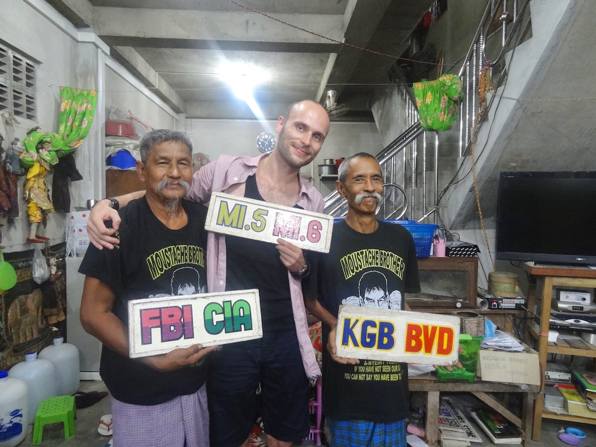 Visiting The (Insubordinate) Moustache Brothers of Mandalay! | Moustache Brothers Mandalay Myanmar Visiting The (Insubordinate) Moustache Brothers of Mandalay!