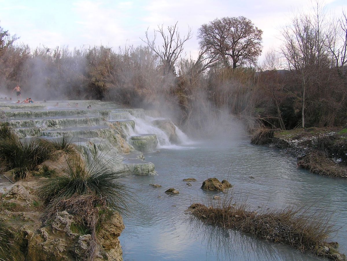 7 Natural Hot Springs in Tuscany For Wellness Lovers | Terme di Saturnia hot springs Tuscany Terme di Saturnia thermal baths in Tuscany