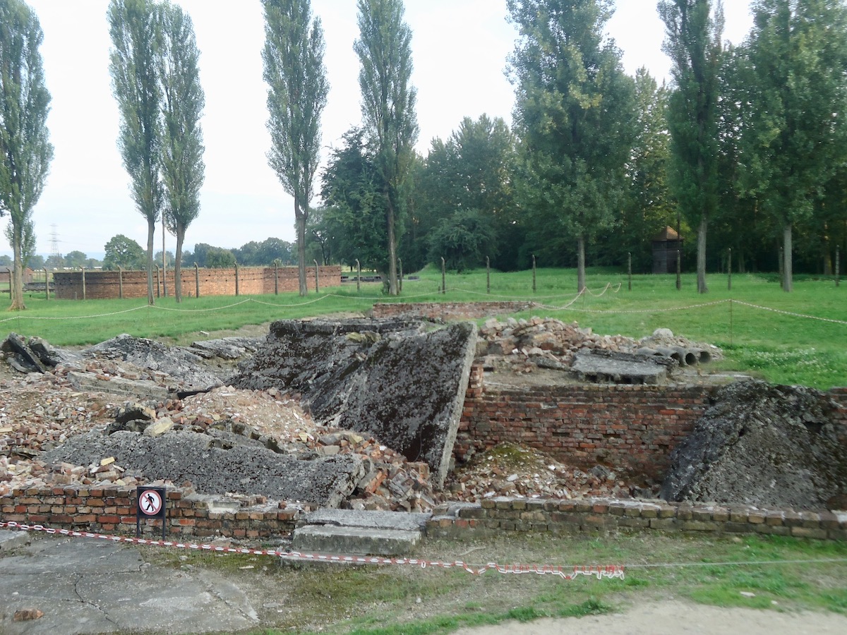 Visiting Auschwitz: All You Need To Know & What To Expect | demolished gas chambers Auschwitz demolished gas chambers Auschwitz