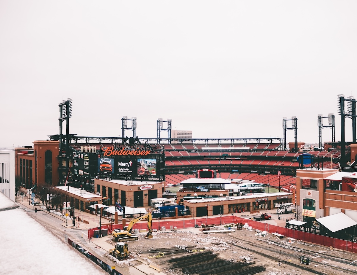 One Day in St Louis Itinerary (Action-Packed Guide) | honourable mentions one day in St Louis Watching The Cardinals is a perfect one day in St Louis itinerary bucket list.