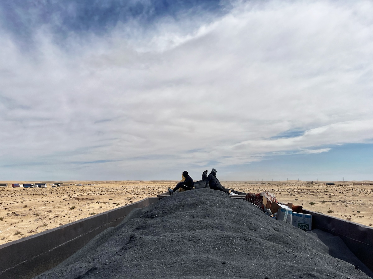 Riding The Iron Ore Train, Mauritania: My Sahara Experience! | iron ore traiin Mauritania A view from on top of the iron ore train in Mauritania