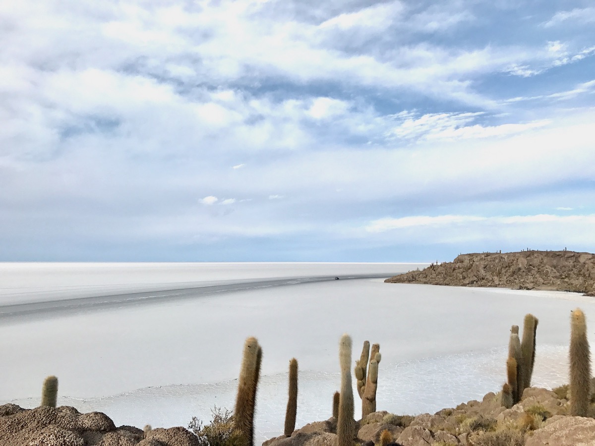 Visiting Salar de Uyuni in Bolivia: All You Need To Know | largest salt flats in the world bolivia A barren desert landscape in Salar de Uyuni of Bolivia, the largest salt flats in the world.