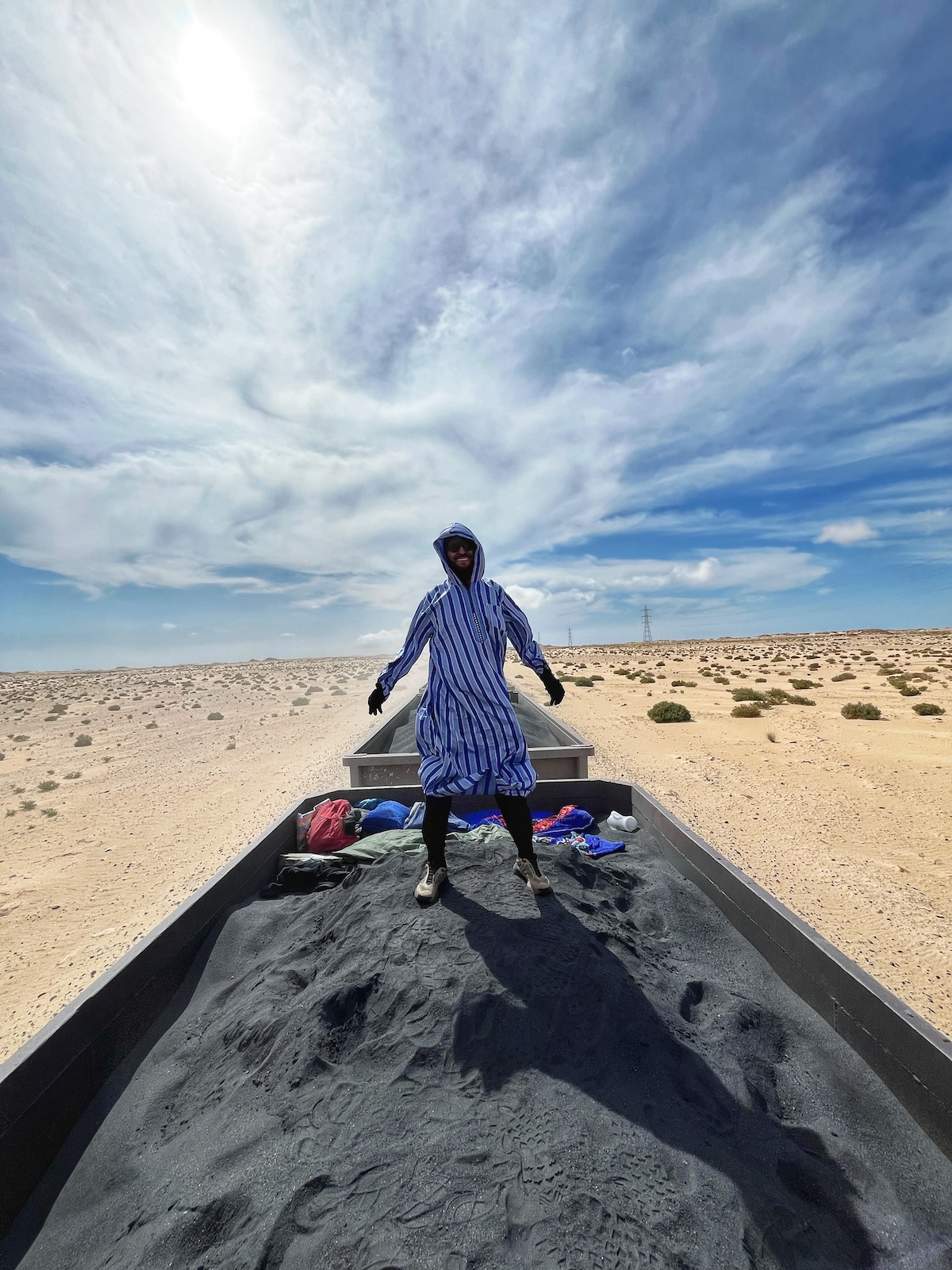 Riding The Iron Ore Train, Mauritania: My Sahara Experience!
