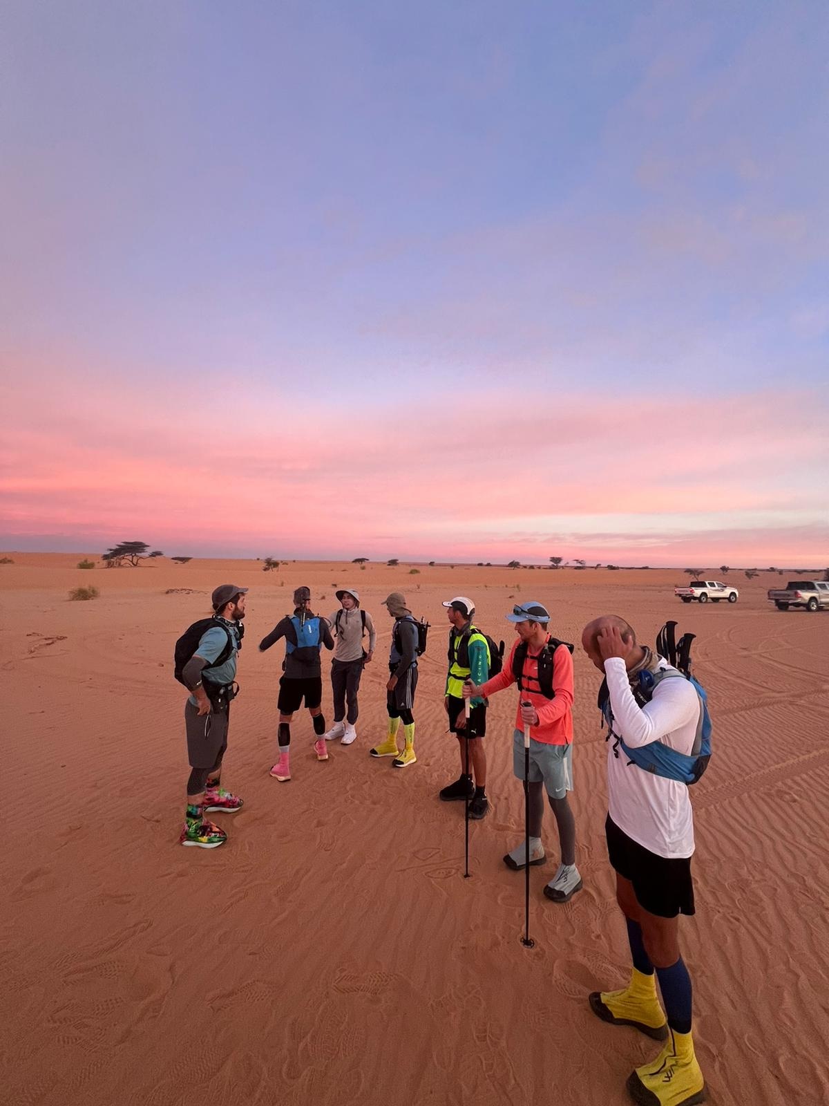Running a 160km Ultramarathon in the Mauritanian Sahara Desert | red sky Mauritania Desert red sky Mauritania Desert