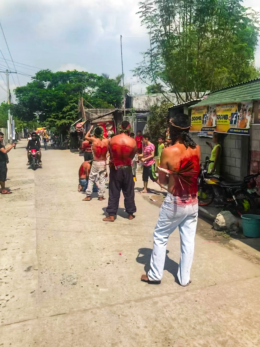 Crucifixion in the Philippines: My (Extreme) Easter Experience | self flagellation Philippines Self-Flagellation in The Streets of Pampanga