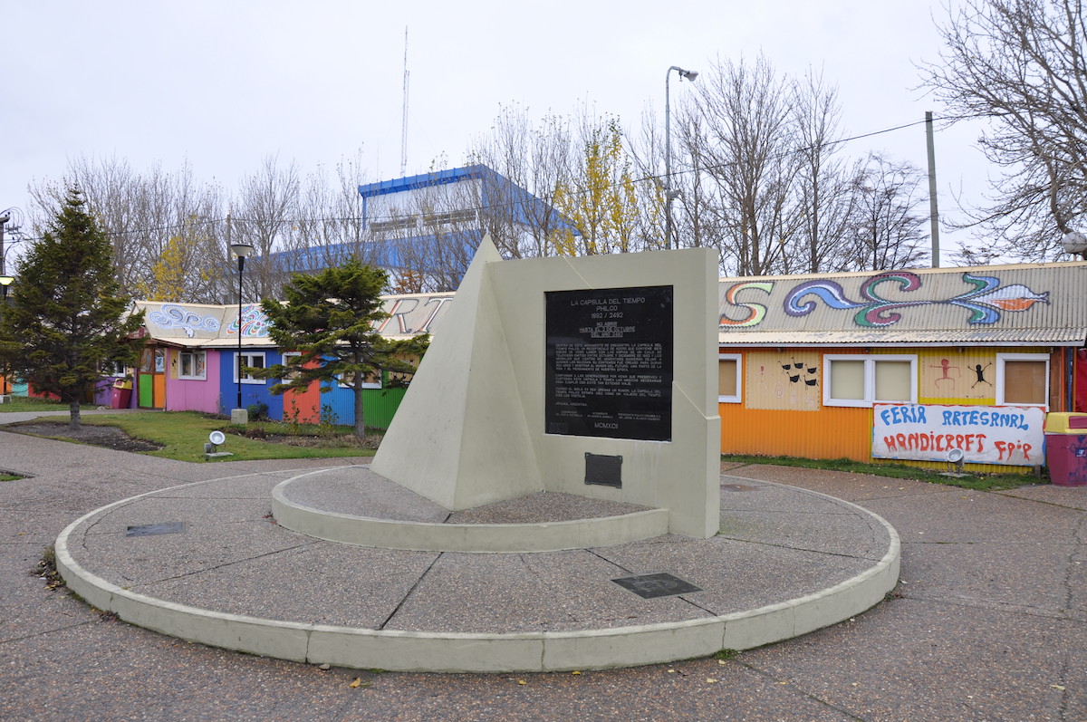 23 Best Things To Do in Ushuaia, Argentina | time capsule Ushuaia Time Capsule Monument in Ushuaia